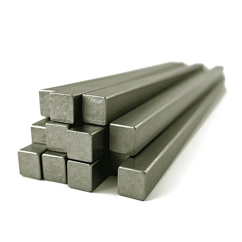 Квадрат из жаропрочного сплава ХН62МВКЮ 130x130 ГОСТ 2591 - 2006  ОборонСпецСплав