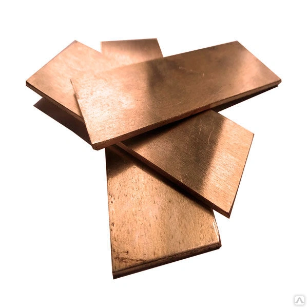 Шина бронзовая БрБНТ1.9 0.85х100 мм ГОСТ 1789-70 нулевая  ОборонСпецСплав